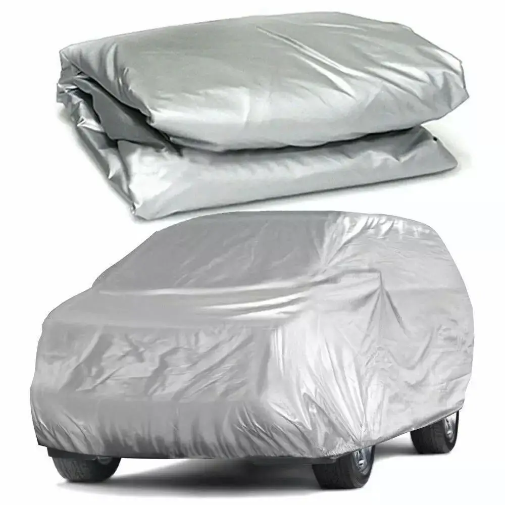 Universal Fit Full Car Cover for Sedan PE Film Auto Cover Indoor Outdoor - Lightweight Sun Protection Snowproof Dustproof Tools