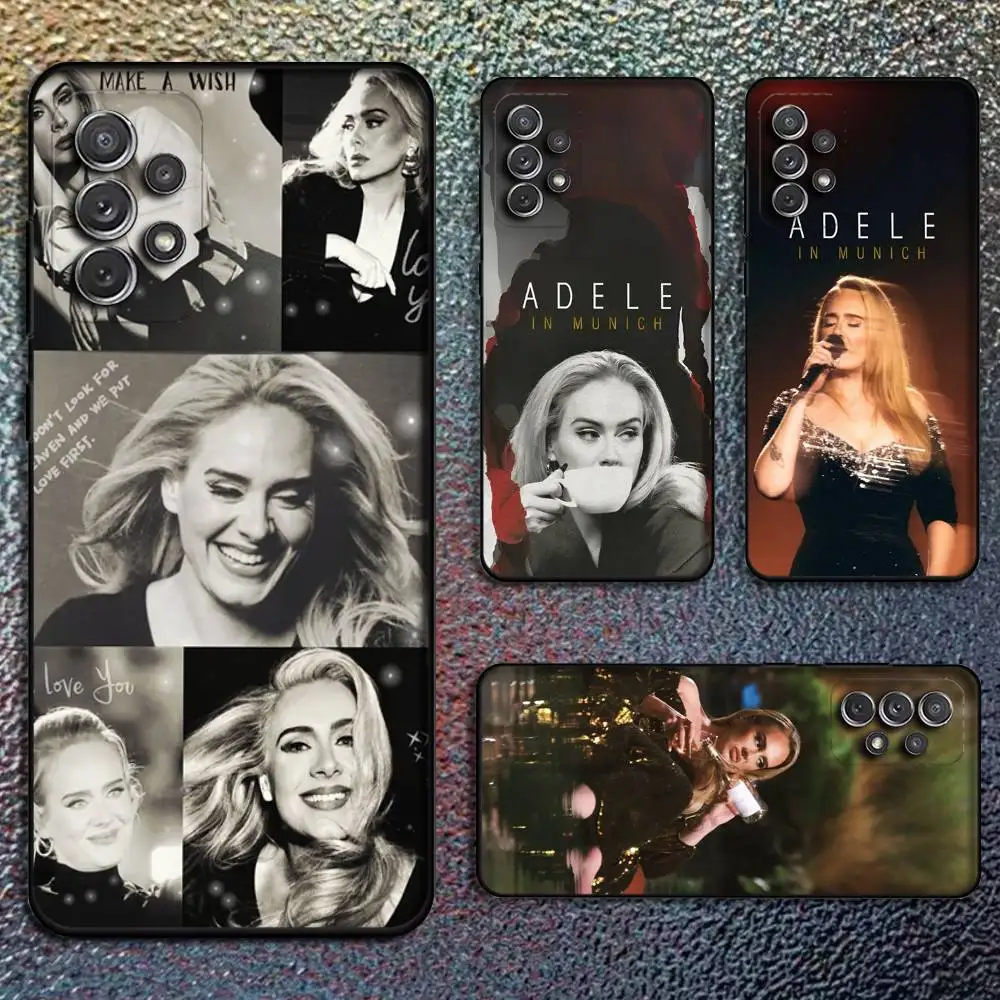 

Чехол для телефона Singer A-Adele для Samsung S25, S24, S21, S22, S23, S30, Ultra, S20, Plus, Fe, Lite, Note, 10,9,5G, черный чехол