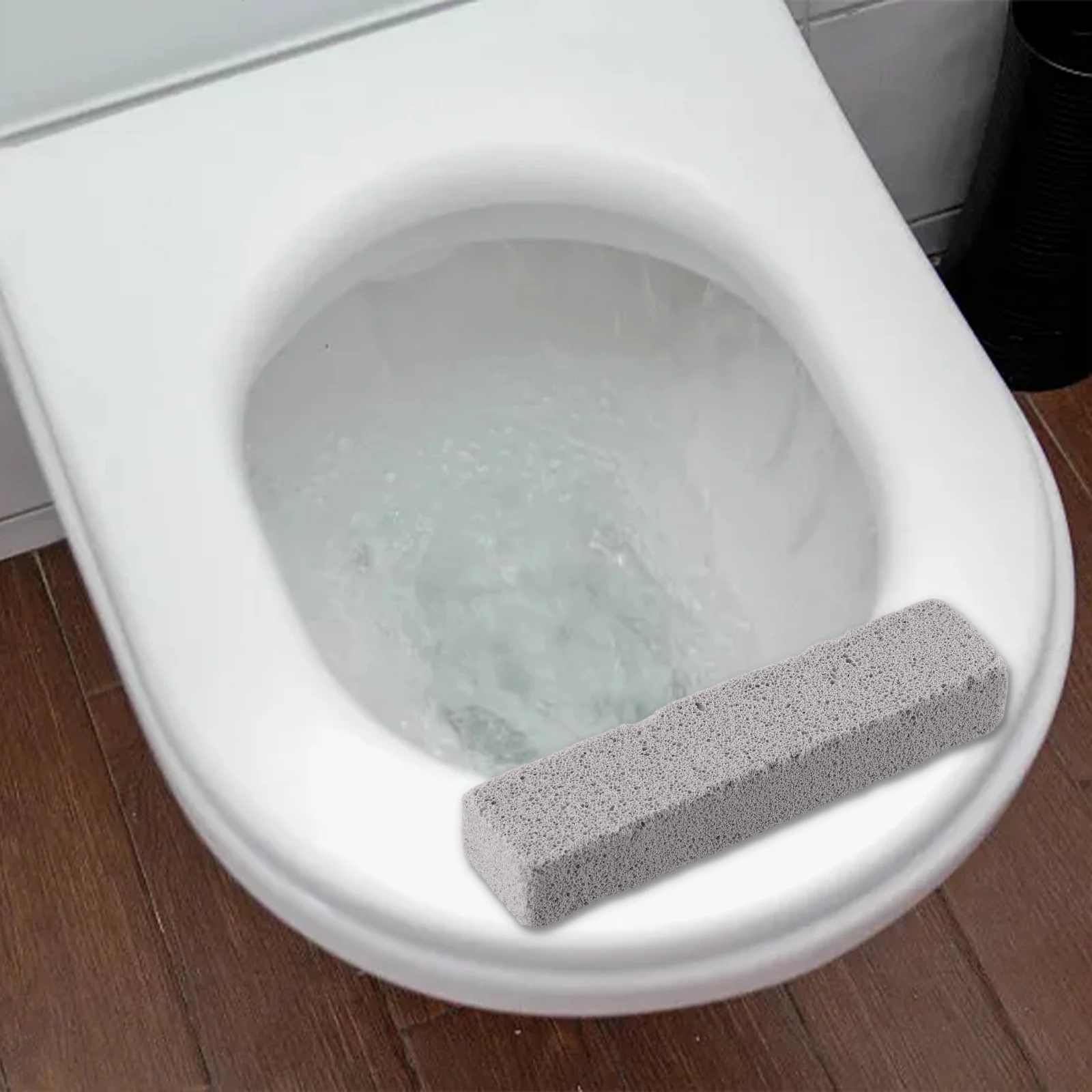 2 Piece Pumice Cleaner for Home Use on Toilet Bowls Grills Pool Tiles Spas Removing Calcium Rust and Mineral Buildup