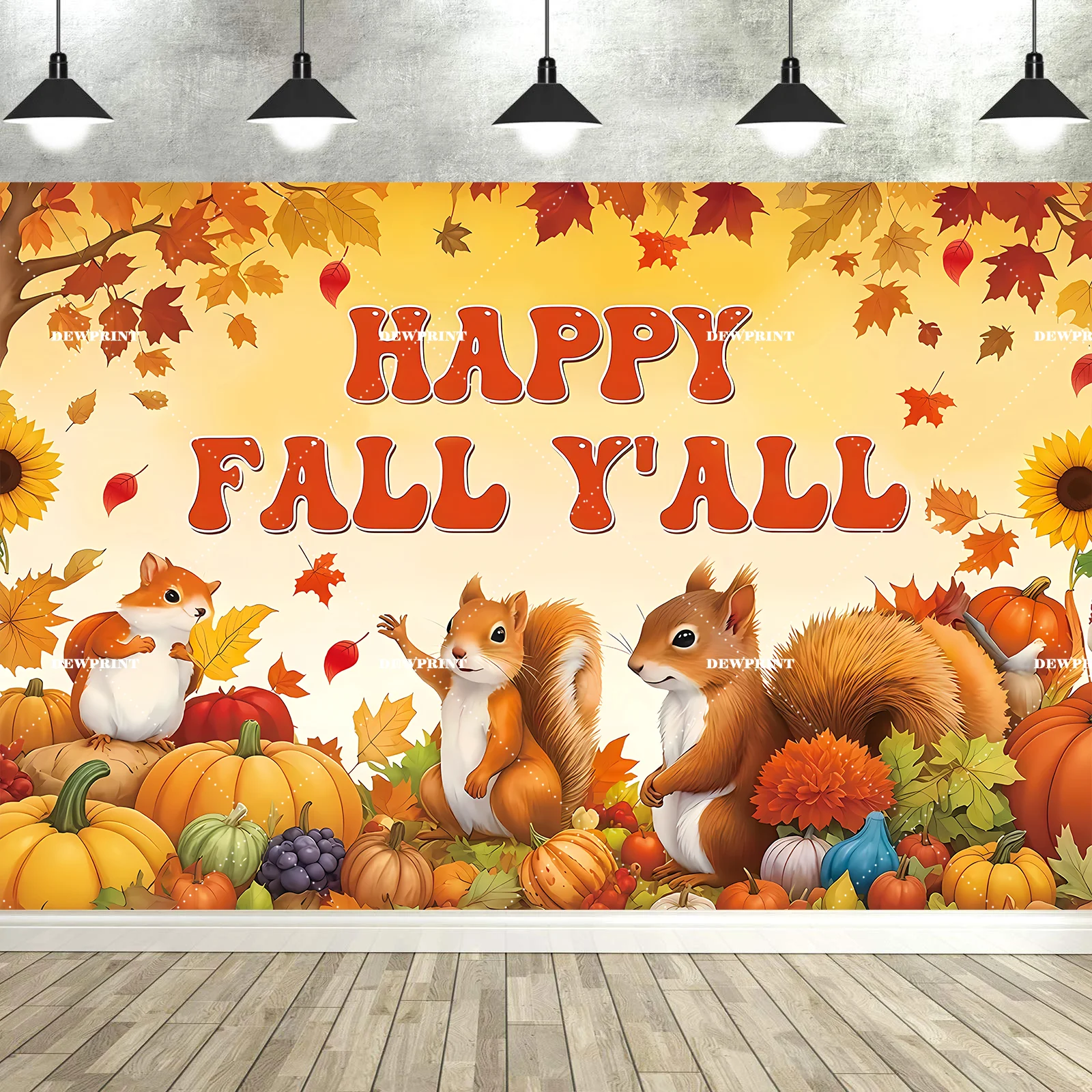 مرحبا الخريف خلفية الديكور اليقطين التصوير الفوتوغرافي خلفية راية مابل ليف صور الدعائم لتزيين حفلة عيد الشكر #3