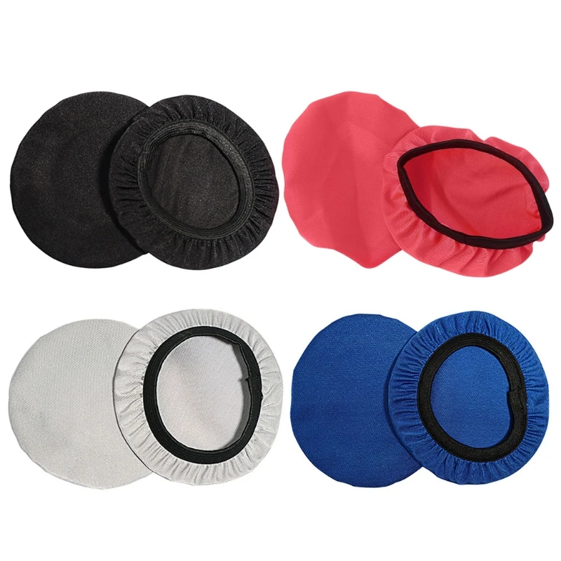 Non-Woven Disposable Earcup Protector Headphone Dustproof Cover for Most On-Ear Headphones within 6-9/9-11cm Earpads