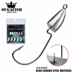 High Quality Jig head Hook Root Original Lead Hook 1.75-20g Fishing Rockfish Ajing For Soft Worm Lure Bass Accesorios De Pesca