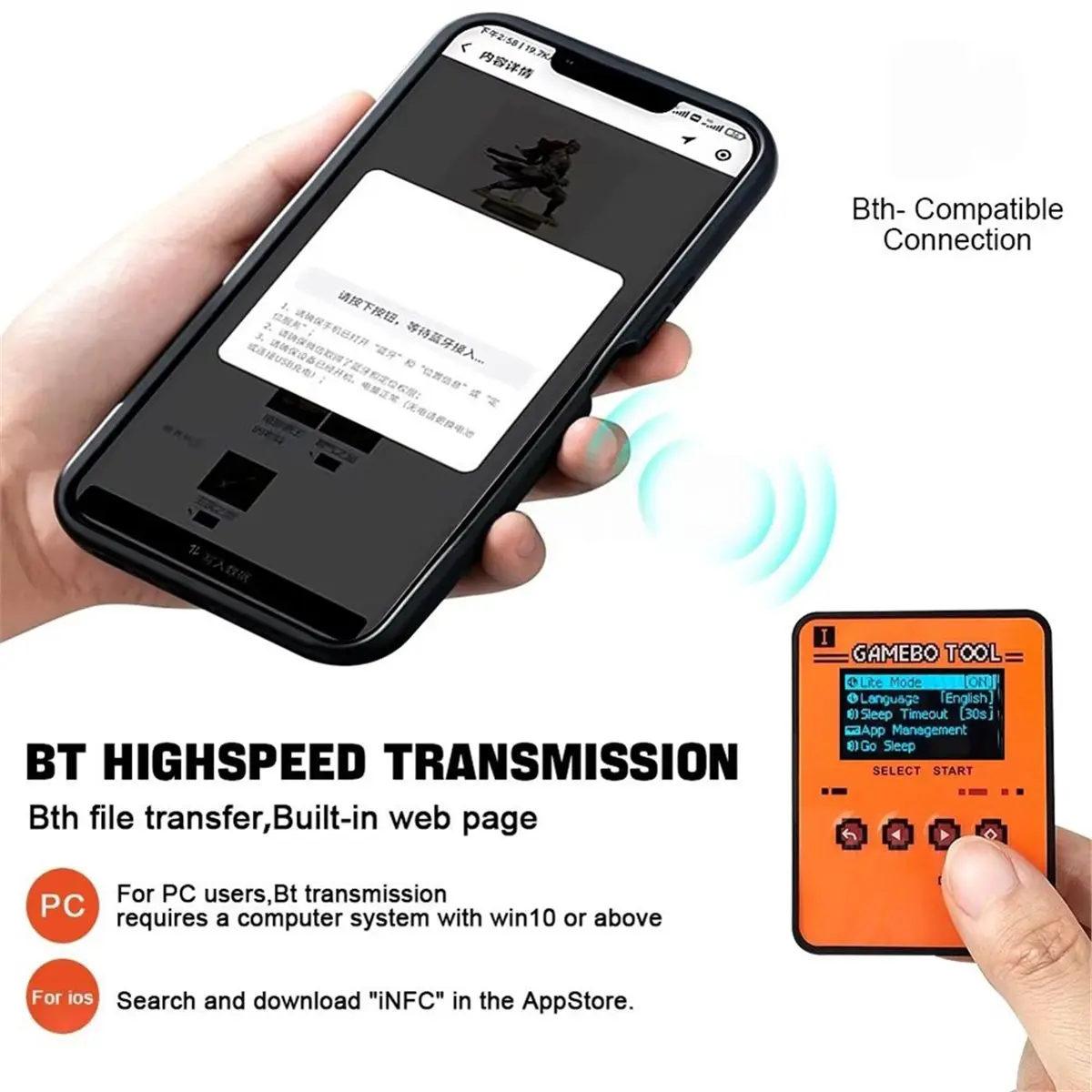 [2026 Trend]GAMEBO TOOL for NFC OLED Rechargeable Simulator Emulator for Switch for SWITCH2 for for for Kingdom A