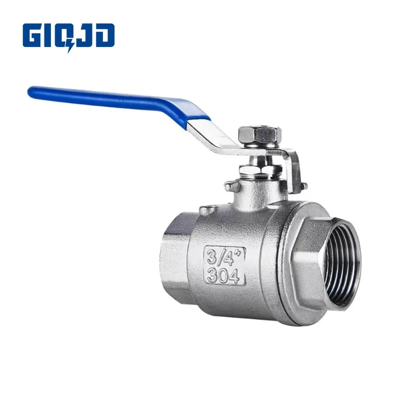 

Шаровой кран из нержавеющей стали SS304 2P, полнопортовый шаровой кран 1/4 3/8 1/2 дюйма 3/4 дюйма 1 дюйм 1-1/4 дюйма 1-1/2 дюйма, внутренний клапан, виниловые ручки