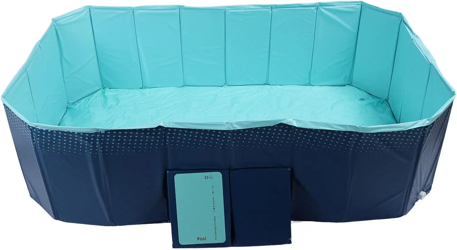 

Складной бассейн для собак, кошек и детей, ПВХ, портативный, без сборки, для купания и игр, утолщенный, легко хранить и переносить