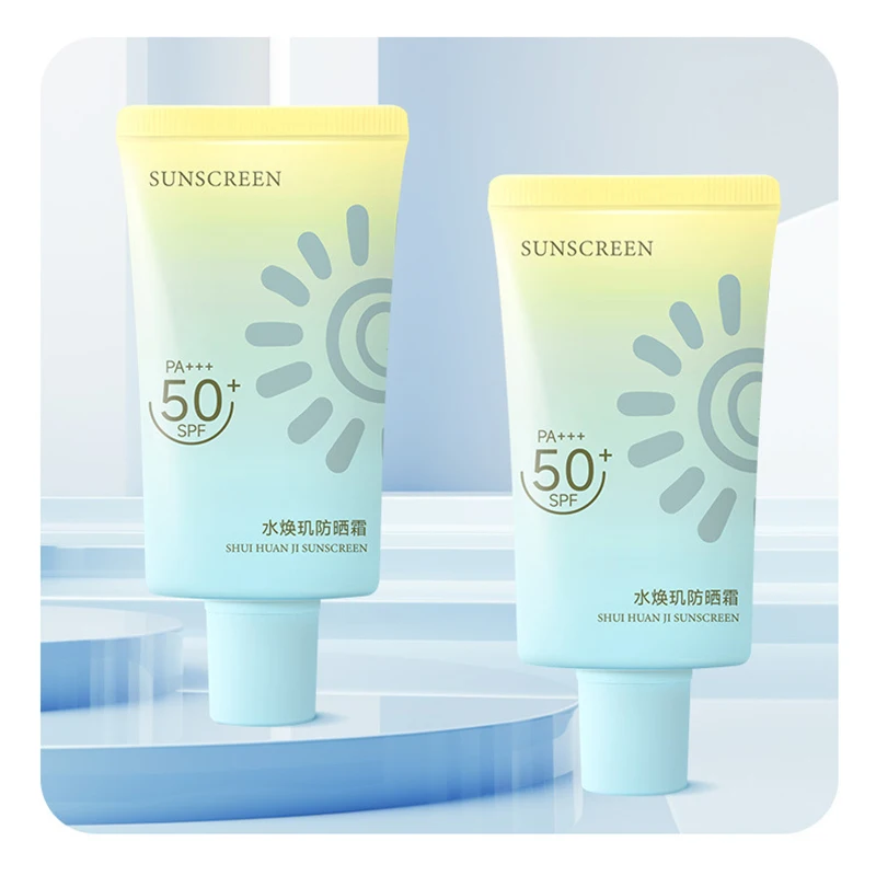 Shuihuanji Whitening Cream Zonnebrandcrème Beschermer Gezichtslichaam Solar Sun Blocker Spf50 Isolatielotion Crème Bleken Vochtinbrengende Crème