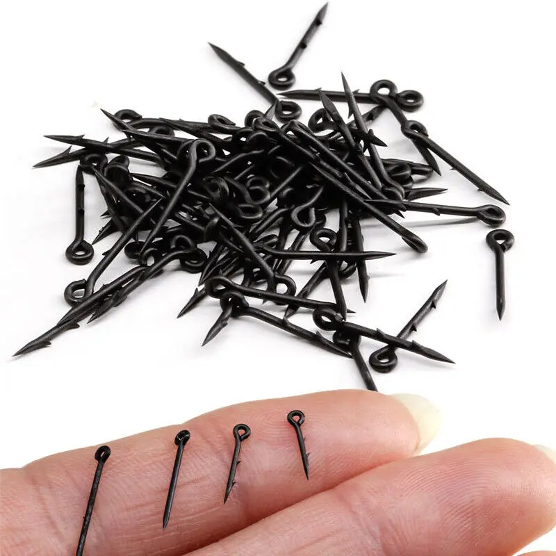 

20pcs Bait Spikes Boilie Pins Barbed Carp Fishing Angling Ronnie Rigs Bait Spike Hook Bait Sting Spike Maggot Corn Carp Feeder