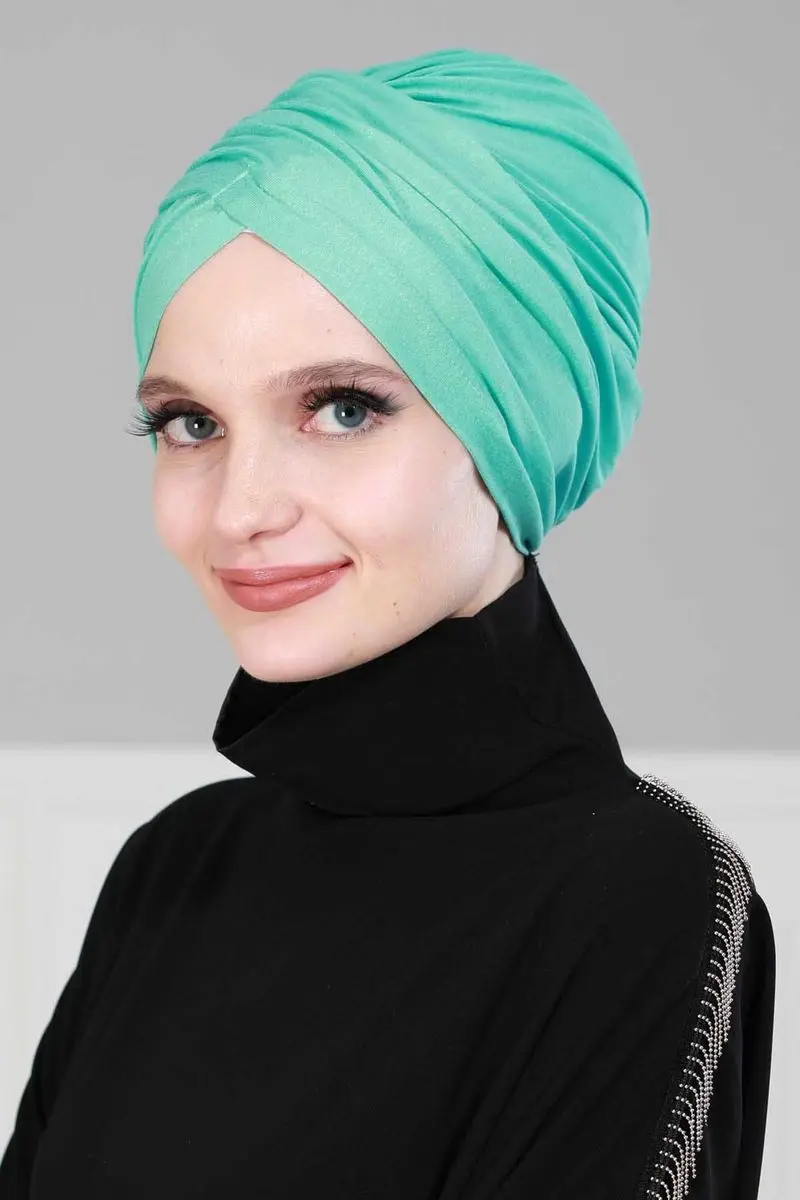 Hijab Knochen türkis