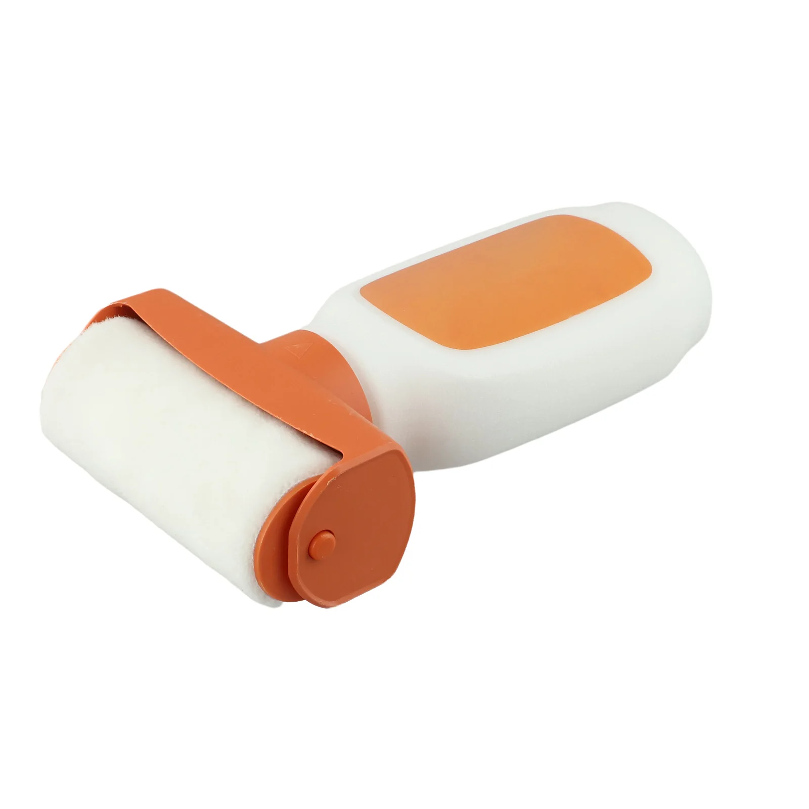 Paint Repair Tool 2-in-1 Roller Paint 360 Brushing Capability No Marking Roller Portable Wall Repair Brush For Home Improvement