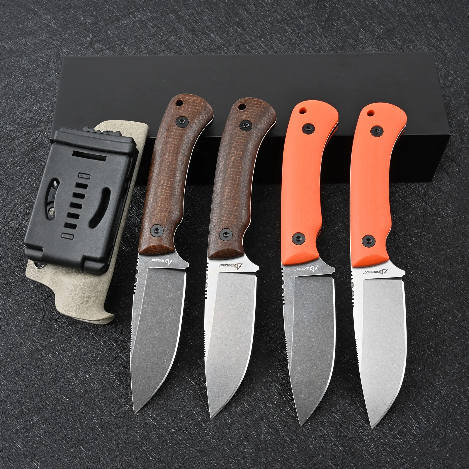 

Нож G10 с фиксированным лезвием для мужчин, для кемпинга, охоты, выживания на природе, из стали DC53, для самообороны, EDC, ручной инструмент