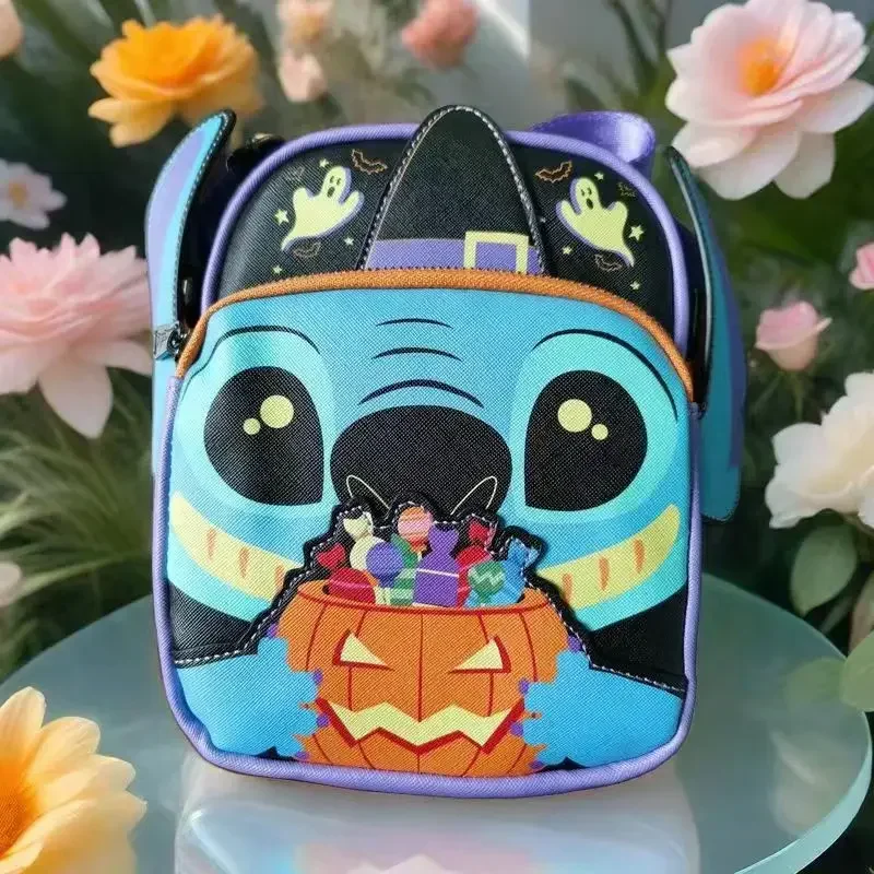 Stitch Leather Backpack Mini Fashion Backpack Cartoon High Quality Travel Backpack Lady Birthday Gifts for Girls