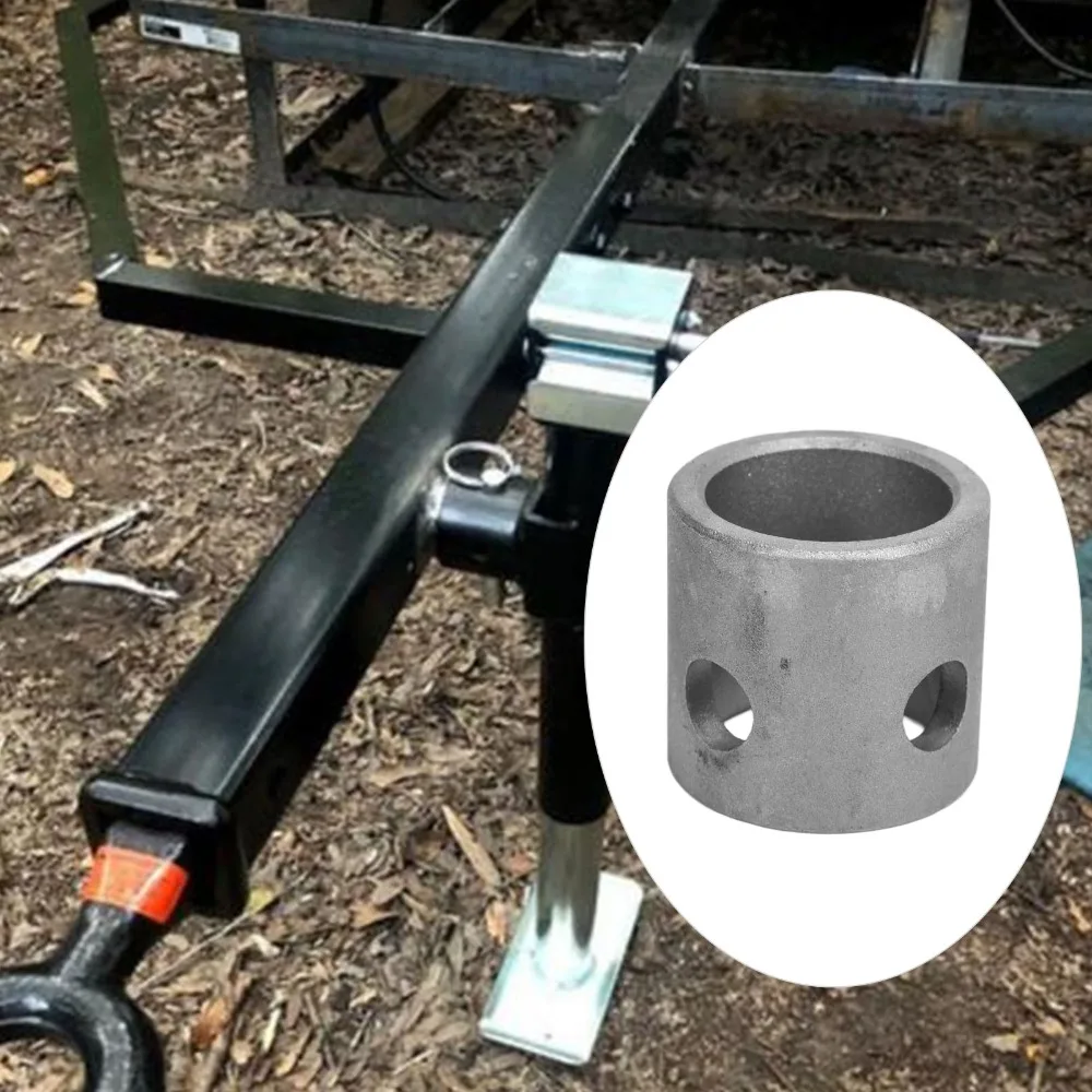 

Durable Construction Swivel Jack Mount Trailer Swivel Jack 2000 to 8000 Lbs Heavy Duty Pipe Mount Tube Bracket Camper Accessory