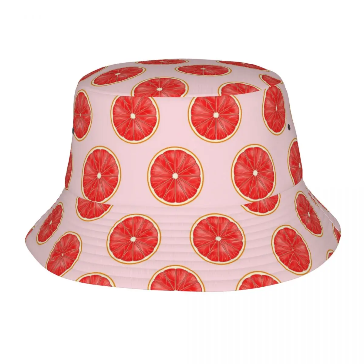 Unisex Bucket Hats Cute Grapefruit Fruits Beach Hatwear Lightweight Camping Fishing Hats Boonie Hat Birthday Gifts