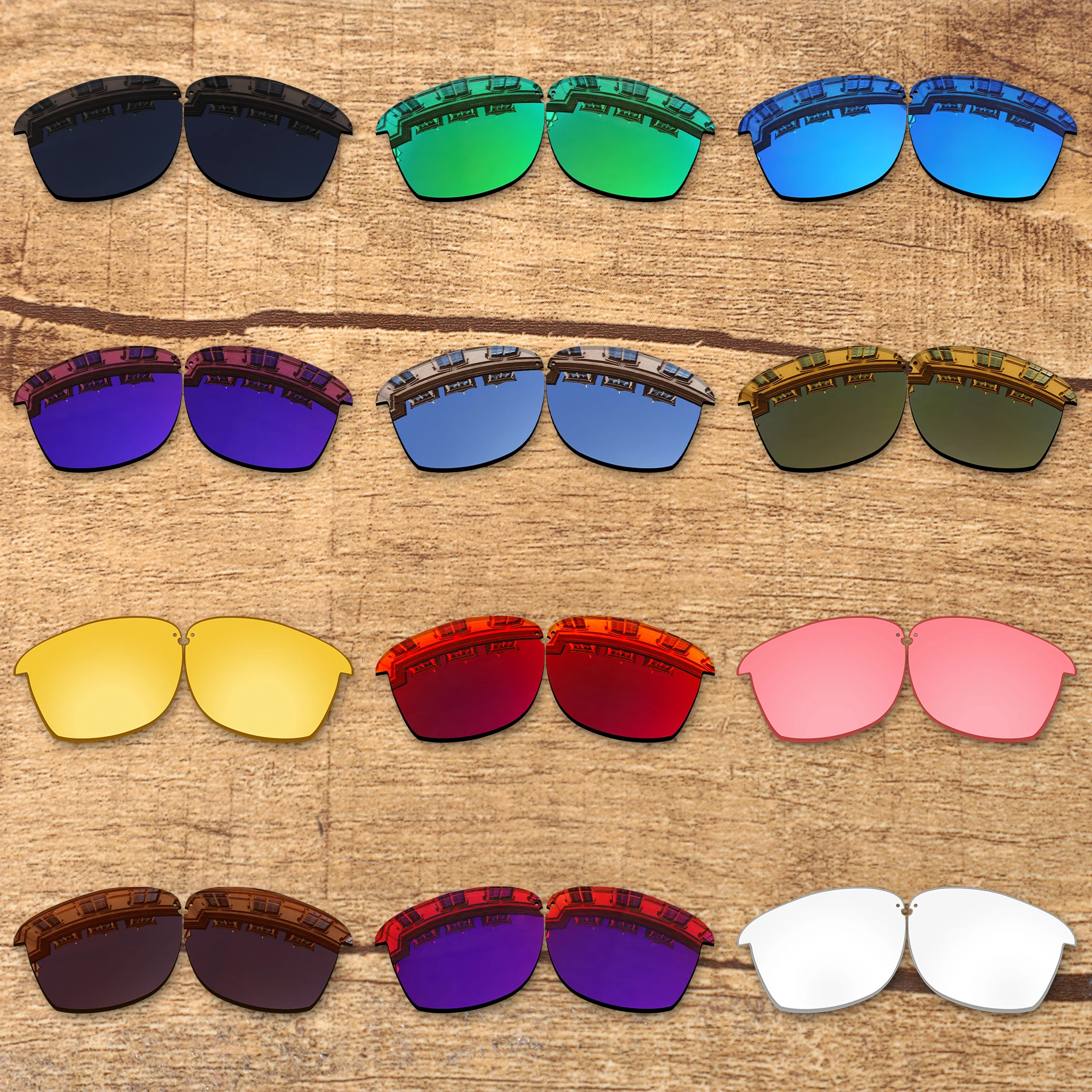 

Vonxyz 20+ Color Choices Polarized Replacement Lenses for-Oakley Unstoppable OO9191 Frame