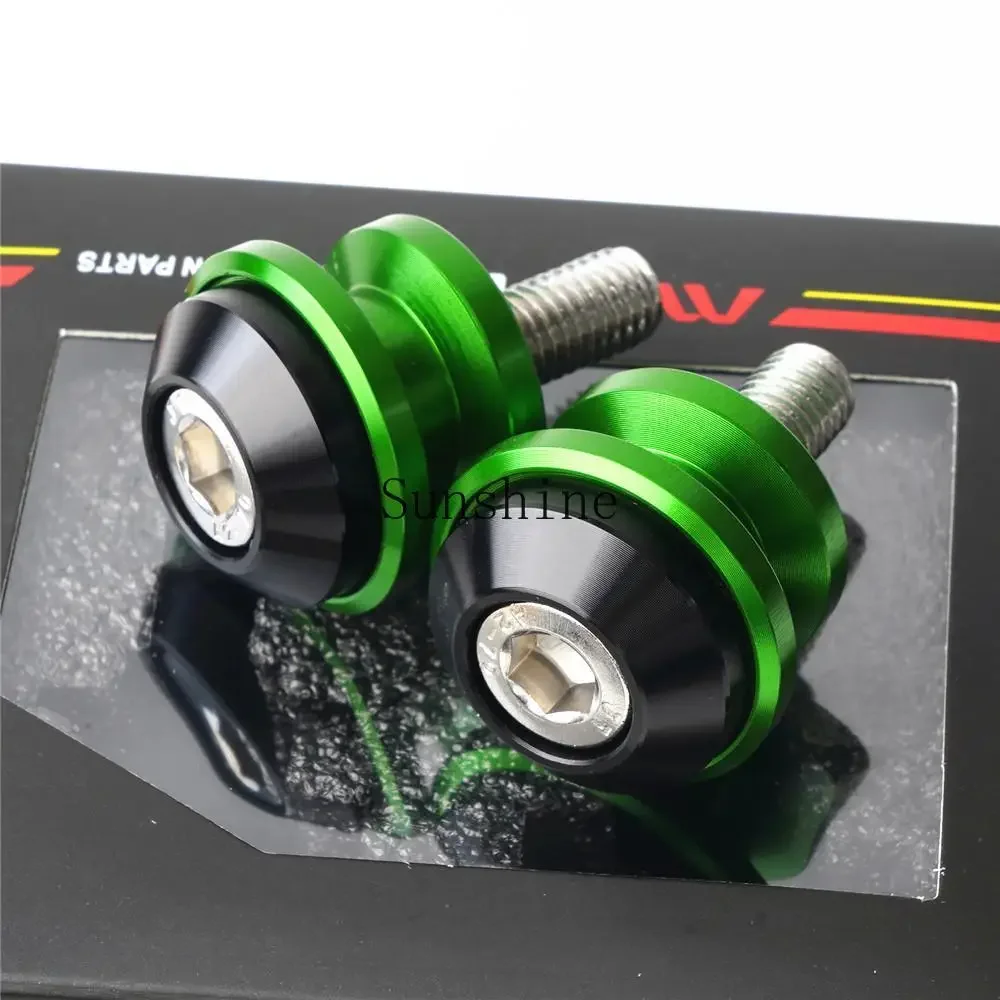 تنطبق على Shi 703RR 703F 350R تعديل سبائك الألومنيوم العجلة الخلفية بدء المسمار بدء ملحقات الأظافر