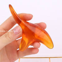Massage Stick Amber Resin Wax Triangle Foot Massage GuaSha Scarping Tool Feet Relaxing Acupuncture Shiatsu Beauty Health Massage