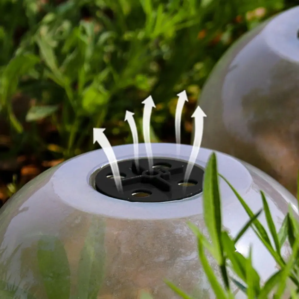 10pcs Plastic Planting Protective Cover Thermal Moisturizing Seedling Insulation Cover Reusable Transparent Seedling Hood