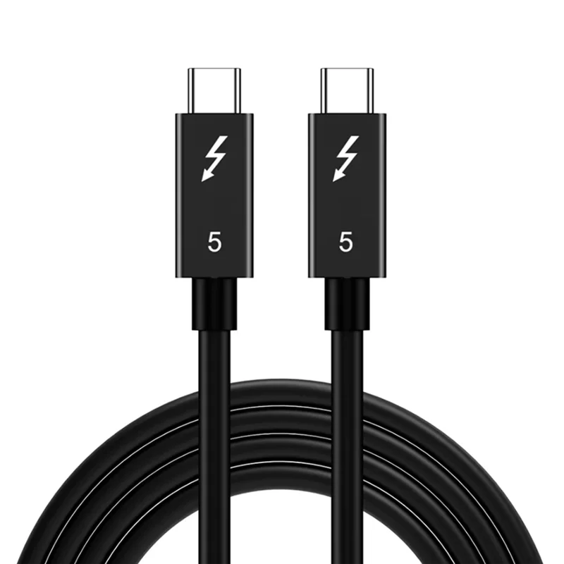 【Last-Chance!】240W PD For Thunderbolt 5 Type C Cable Fast Charging & 120Gbps High-Speed Data USB-C Full-Function Cable
