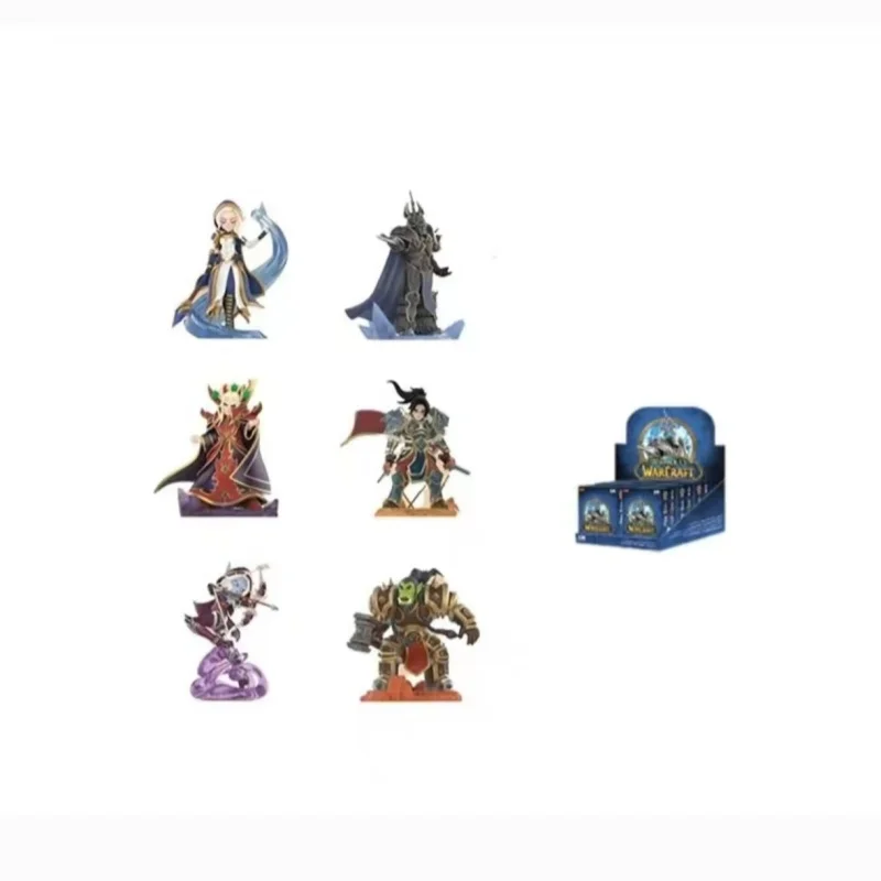 POP MART World of Warcraft Classic Überraschungsbox Spielzeug Ornamente Actionfigur Mystery Box Caja Caixa Überraschungstüte für Jungen Geschenk