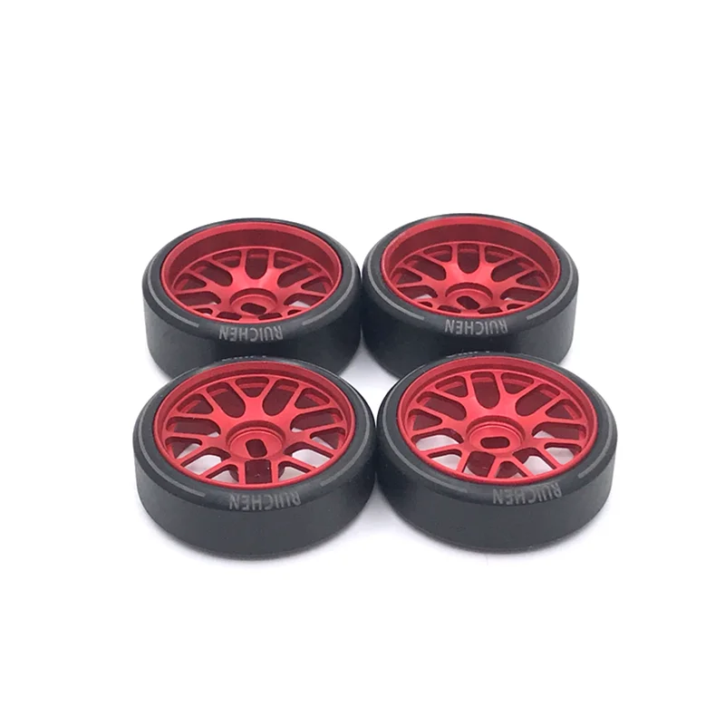 Inner Diameter 22.5mm Two Wide Two Narrow Drift Tires For WLtoys KYOSHO Mosquito Car 1/28 RC Car Parts