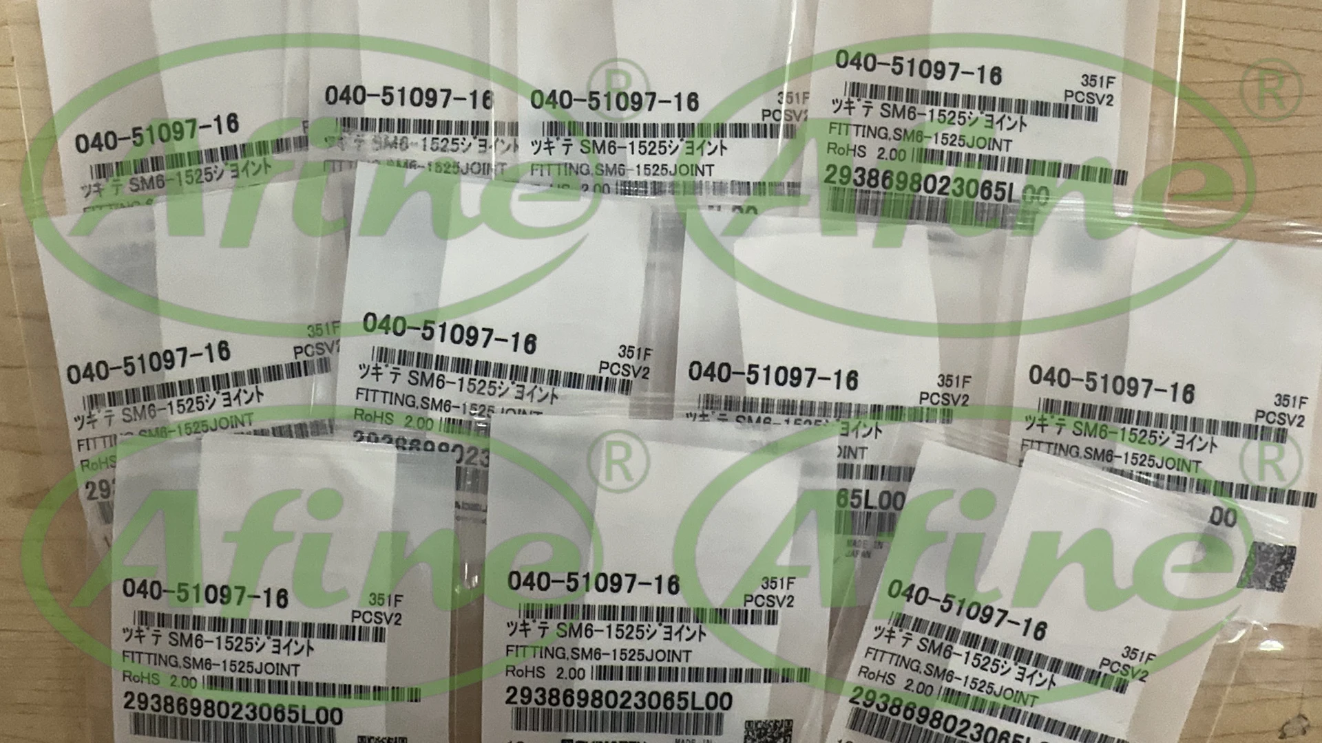 AFINE SHIMADZU 040-51097-16 Adaptador de conector hembra macho 1000PSI