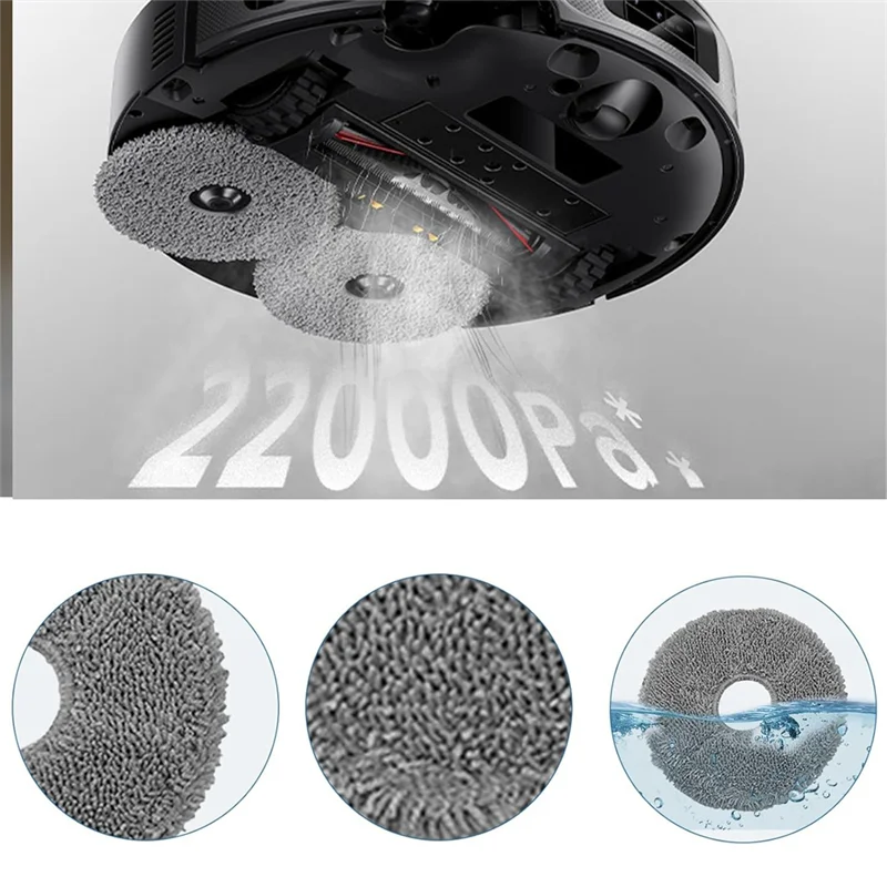 A83G-10Pcs استبدال أجزاء ل Roborock Saros Z70 / G30 الفضاء روبوت فراغ المرفقات الجانب فرش مرشحات HEPA منصات الممسحة