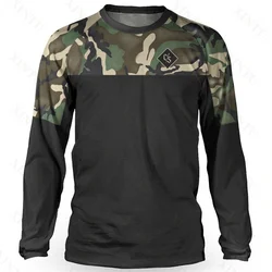 Loose Rider Men's Jersey DH Motocross Downhill Suit MTB Mountain Bike Breathable T-Shirt LGRA Long Sleeve Sweatshirt