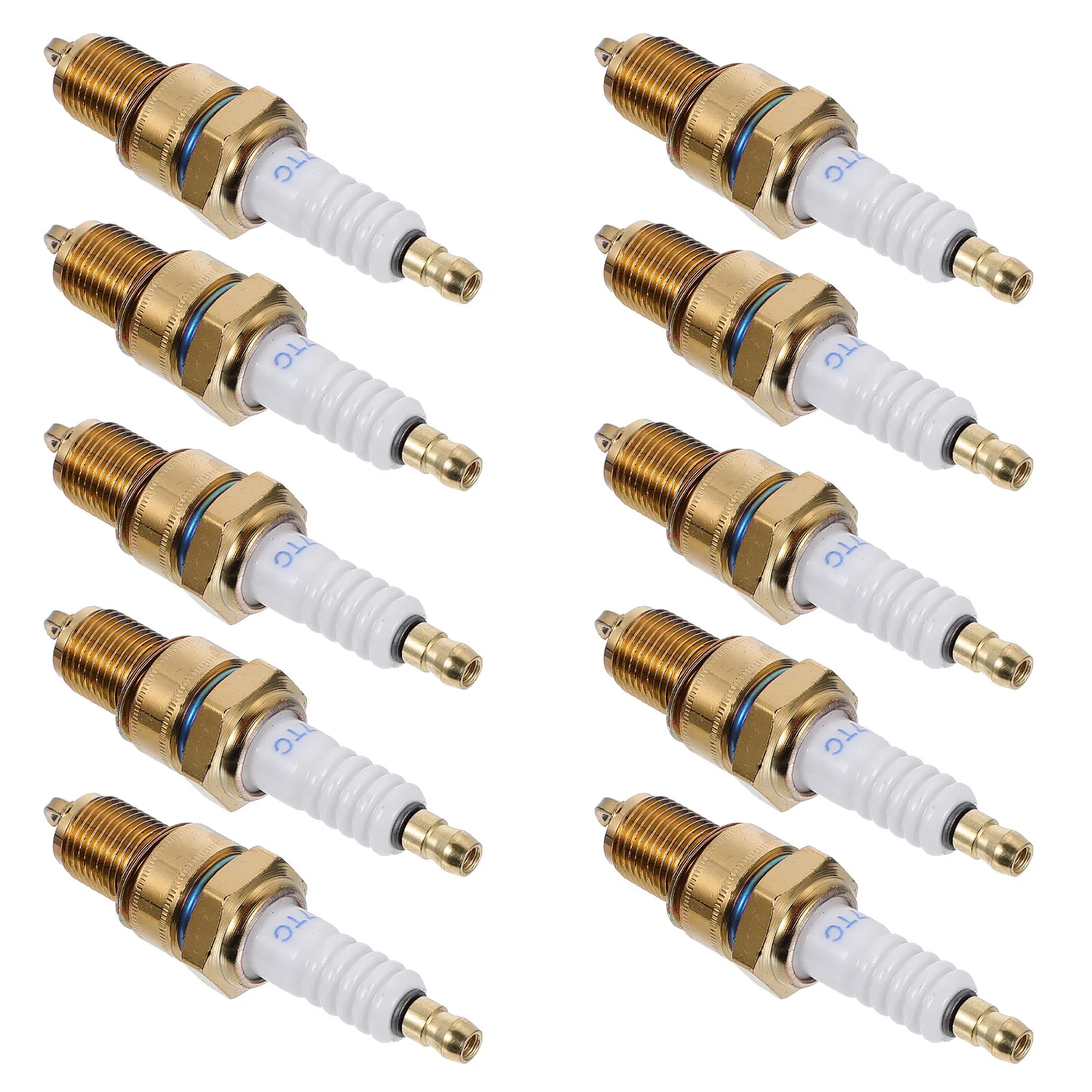 

10Pcs Generator Spark Plug Portable Replacement Spark Nozzle for Engines Garden Equipment Lawn Tool Agricultural