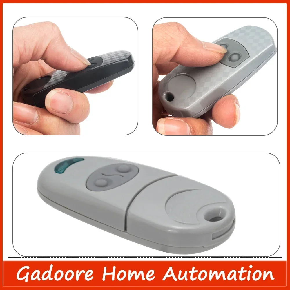 Gadoore TOP432 EV EE NA 433MHz Remote Garage Door Opener Compatible with TOP432 Came TOP342 - Replacement Transmitter