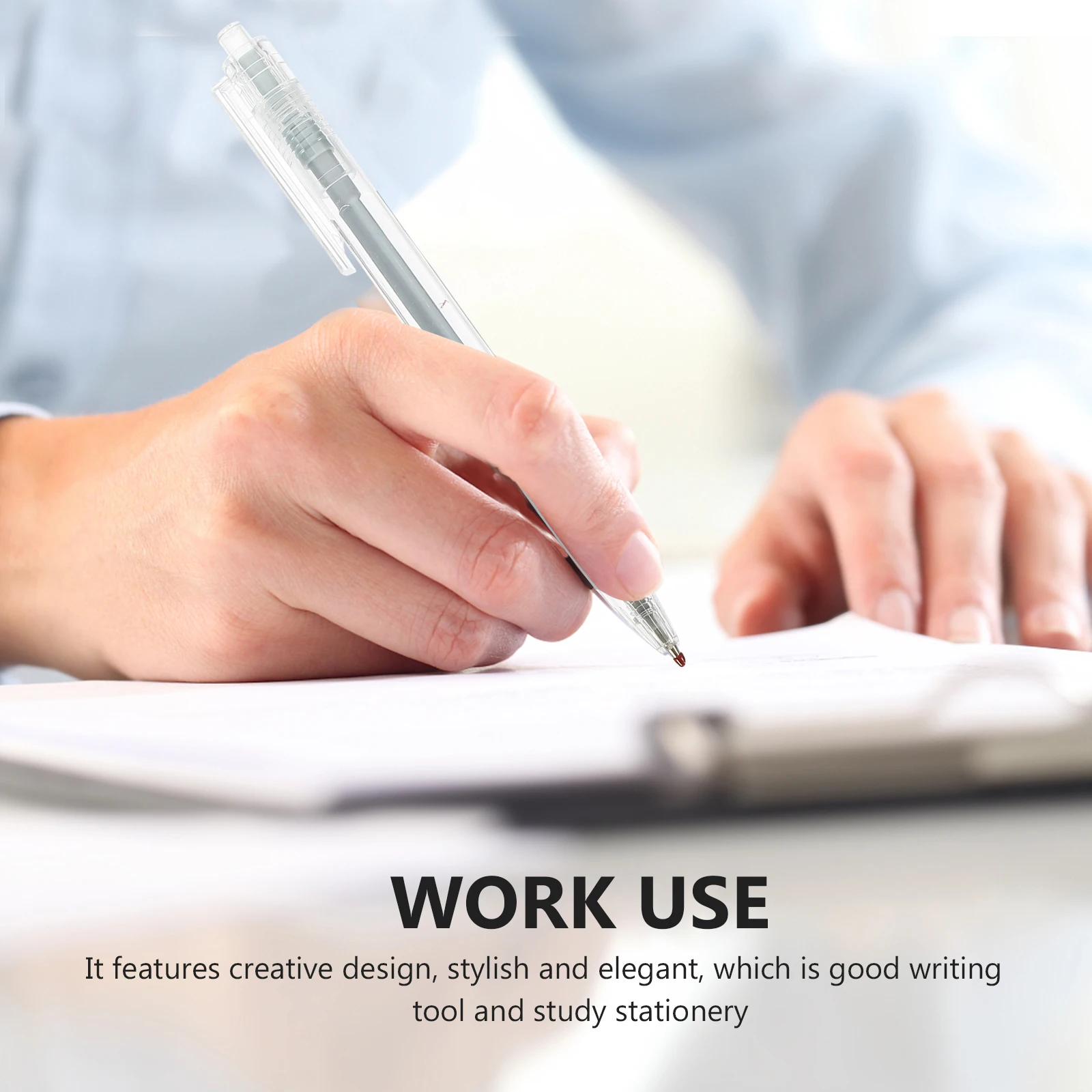

5 Pcs Pointy Gel Pen Office Stationery Plastic Ballpoint Writing Pens for Journaling