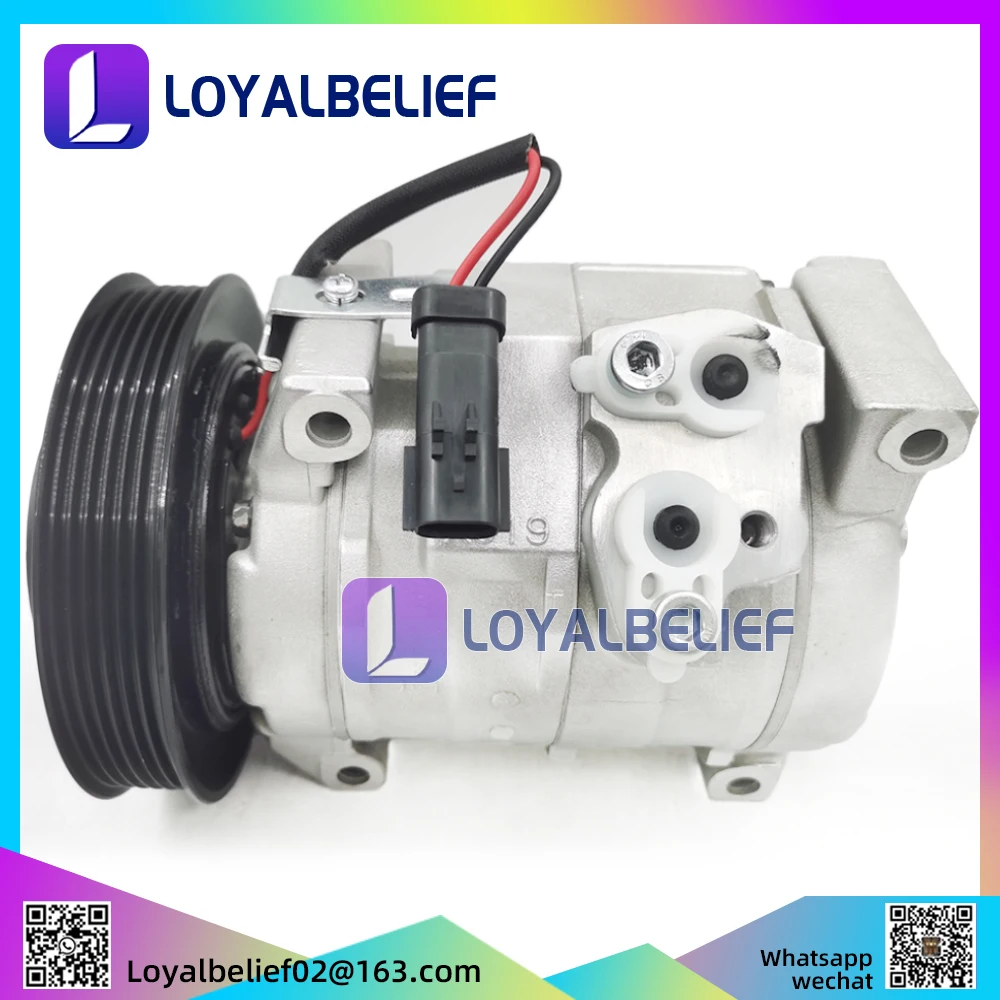 

6PK AC Compressor For Chrysler Voyager 01-03 for Dodge Caravan 2.4L 01-07 5005410AC 5005498AD 5005498AF 5005410AD 5005-410AA