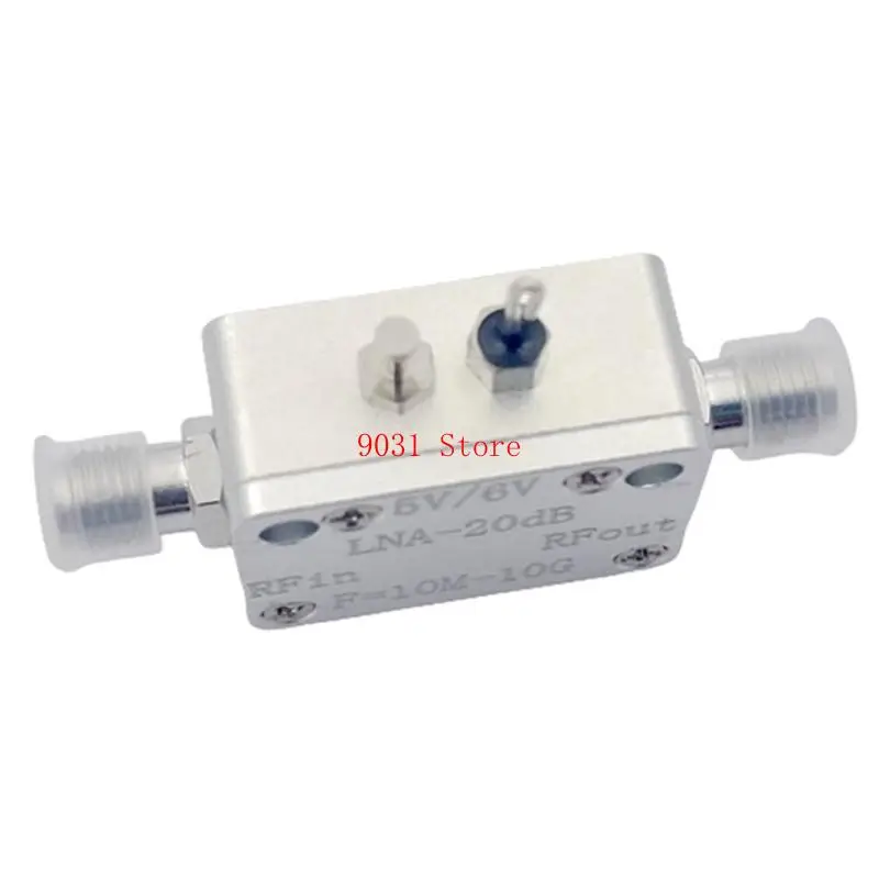 RF Broadband Amplifier 10MHz-10GHz P1DB = 20dBm G = 20dB Amplifier Output Noise Rendah