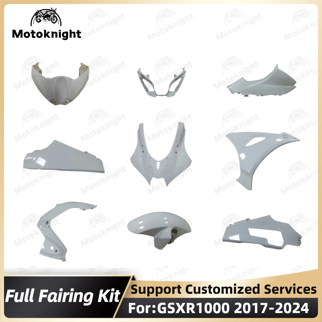 

Kit Fit For SUZUKI GSXR1000 2017 2018 2019 2020 2021 2022 2023 2024 K17 ABS Plastics Body Kit Motorcycle Bodywork Fairings Kits