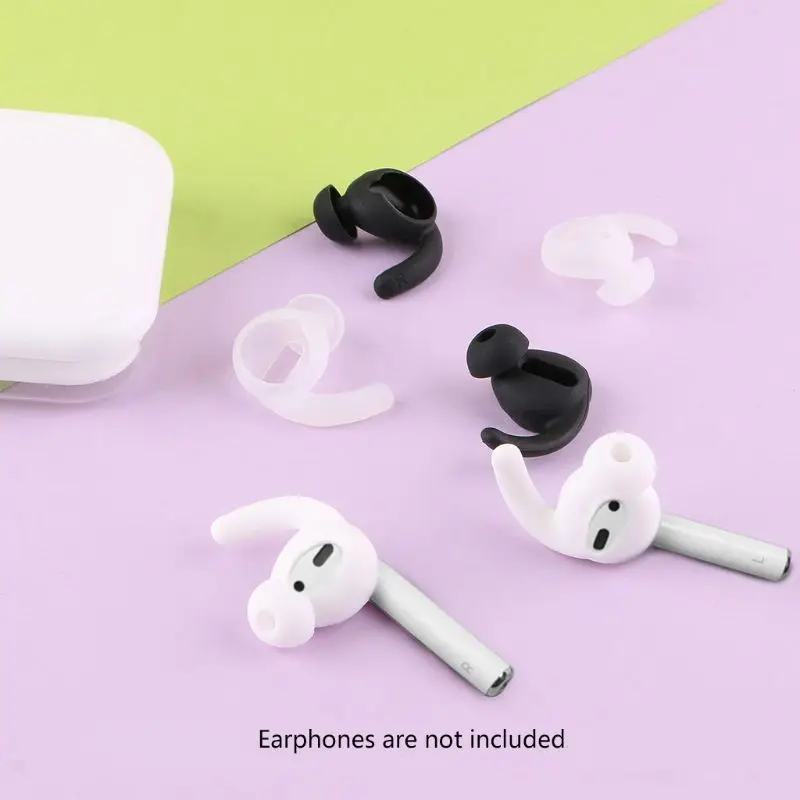 Fones de ouvido Eartip Ear Wings Caps Esportes Gancho para telefone Apple Transporte direto