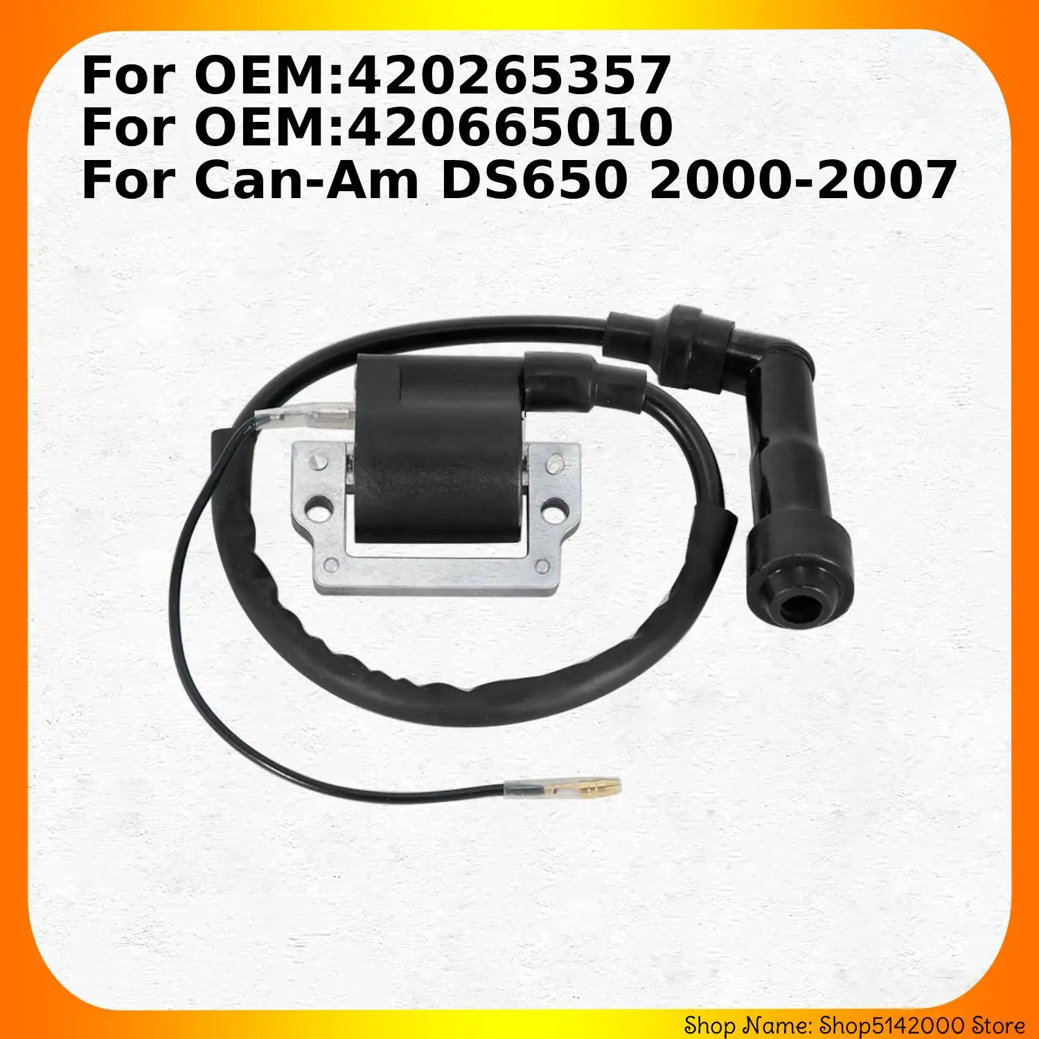 Motorcycle COIL COMP IGNITION For Can-Am DS650 2000 2001 2002 2003 2004 2005 2006 2007 Year Electronic Ignition Unit Parts