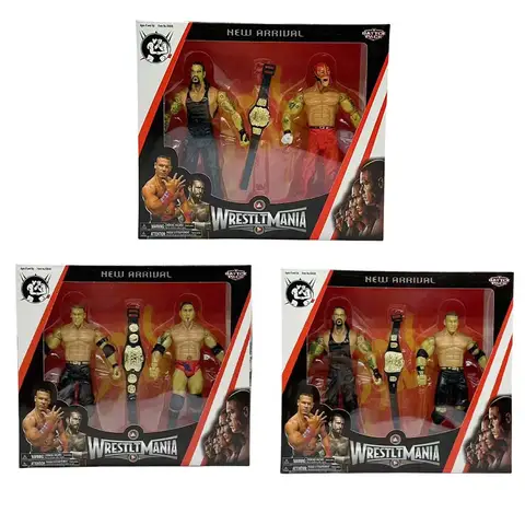 Original WWEE Wrestler Cena Mourner Bautista Rey Mysterio Figur Spielzeug Dekoration Ornamente Action Figur für Kinder Geschenke