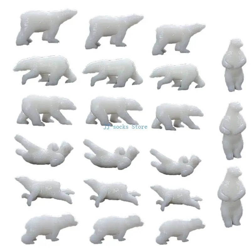 

37JB Animal Resin Mould Filler Resin Casting Moulds Fillers Micro Landscape Model