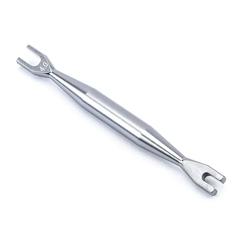 Blue / Titanium 4mm Aluminium Turnbuckle Turner Wrench 4.1mm Header Gap 3.0-4.0 / 4.5-5.0 / 5.5-7.0 for RC Car