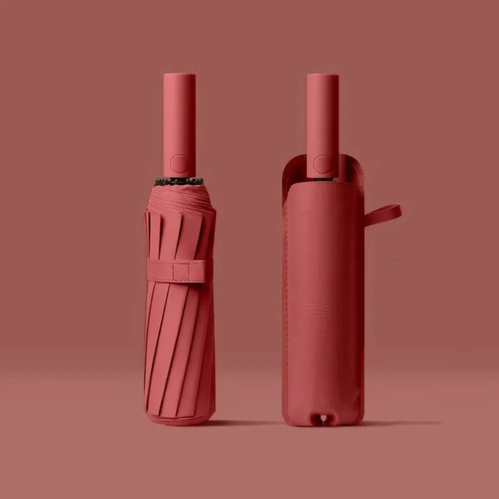 

60 Bones Automatic Folding Umbrella Super Large Lightweight Large Umbrella Reinforce Structure Windproof Umbrella