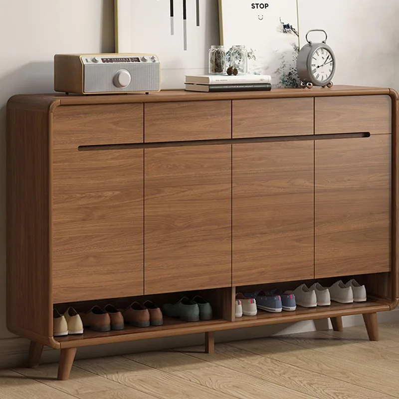Minimalist Reception Shoe Cabinet Luxury Funky Modern Aesthetic Shoe Shelf Designer Sapateira Lazy Zapatero Lounge Furniture