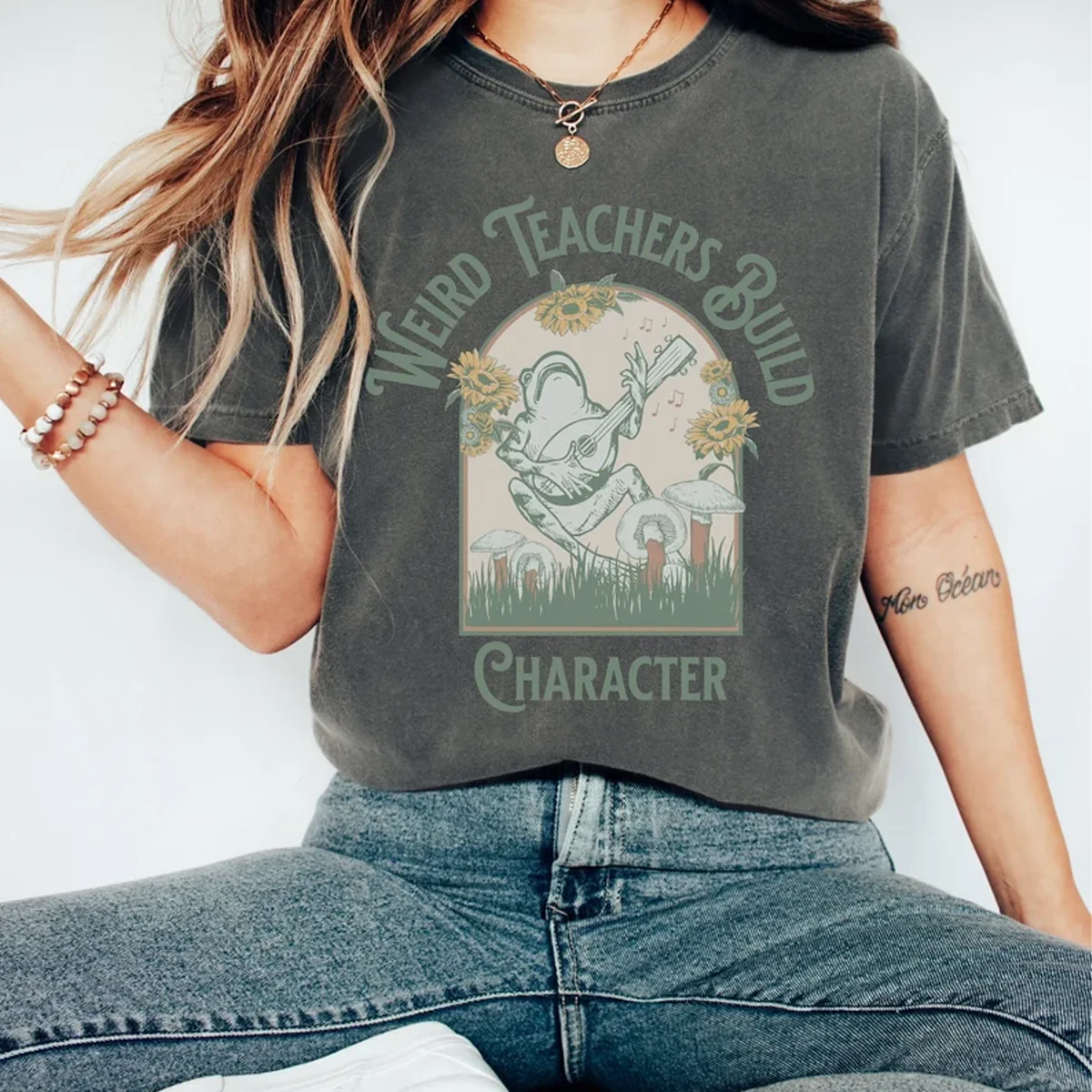 Weird Teachers Build Character Science Teacher Shirt Art Teacher Shirt Music Teacher Shirt Teacher Appreciation Shirt