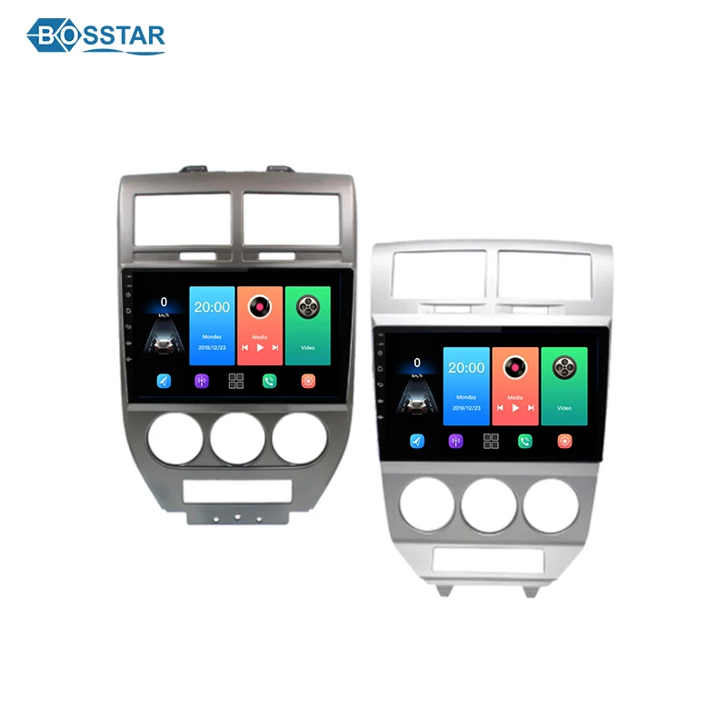 10 Inch Touch Style Android Car Stereo Radio For Jeep Compass 2007-2009 Car DVD Player