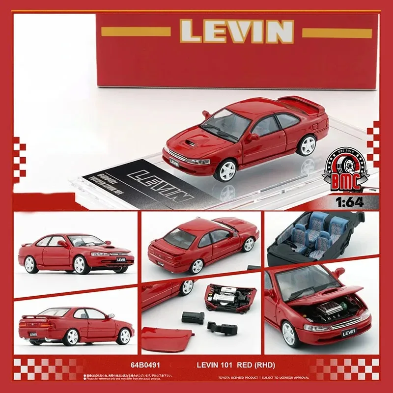 

BMC 1:64 Scale LEVIN 101 Alloy Simulation Car Model Holiday Collection & Gift & Souvenir Display Toy