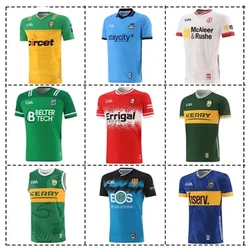 Koszulka domowa 2024 Derry GAA koszulka męska Fermanagh GAA Home Jersey 2024 Rugby Tipperary GAA Home koszulki hrabstwa rozmiar: S-5XL