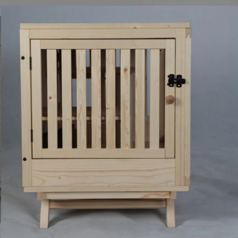 

Solid wood villa pet store wooden cabinet cat house cat house house household indoor solid wood