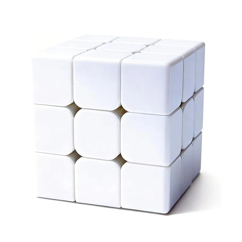 NEW Blank Speed Cube 3x3 Educational Puzzles Kids Birthday Party Favors Gifts DIY Fun Toys Classroom Rewards School Prizes