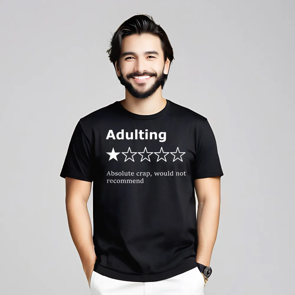 

Funny Gifts For Friends Men Newest Normal Tshirts Round Neck Combed cotton Short Sleeve Tees Gift Idea Tee Shirts Father Day