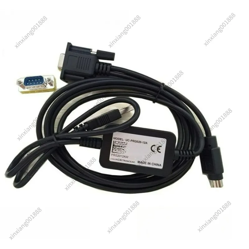 For Delta PLC Programming Cable UC-PRG020-12A, USB to DB9 & MiniDIN8 Download Cord
