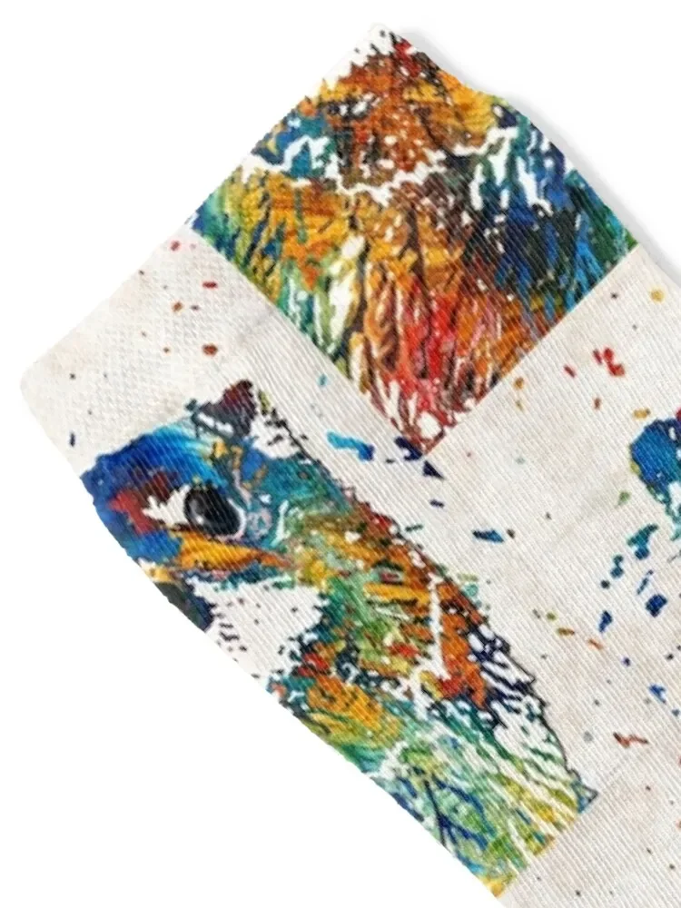 Otter Art - Ottertude - By Sharon Cummings Socks loose new year colored crazy Boy Socks Women's