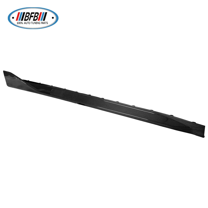 Dry Carbon Fiber Side Skirts Extension MP Style Aprons Splitters Diffuser Wings For BMW G80 G82 G83 M3 M4 2021+